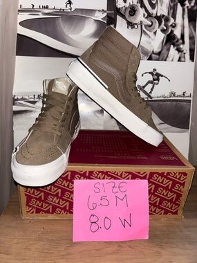 Vans Sk8-Hi Rearrange sz 6.5 Men’s 8.0 Women’s